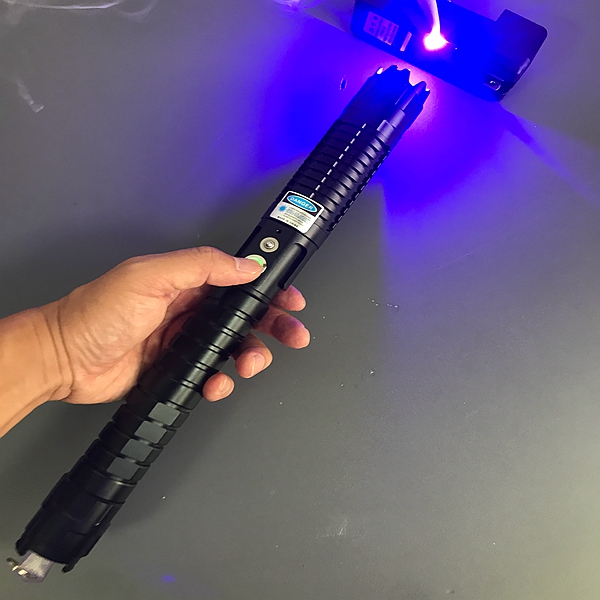 Most Powerful 5 Watt Blue Laser Torch Metal Box Kaleidoscope Lens (image for) Most Powerful 5 Watt Blue Laser Torch Metal Box Kaleidoscope Lens